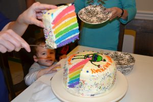 Vicky's Rainbow Cake