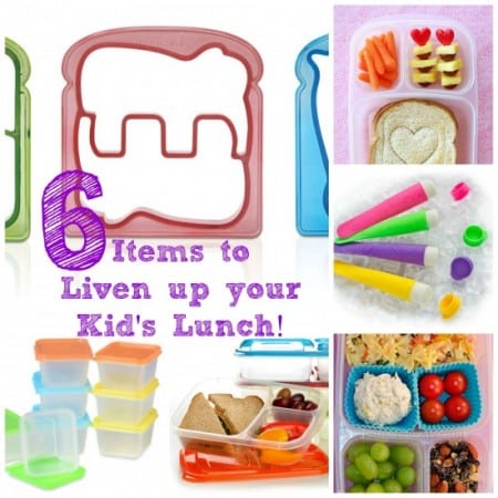6 Items to Liven up Kids Lunch