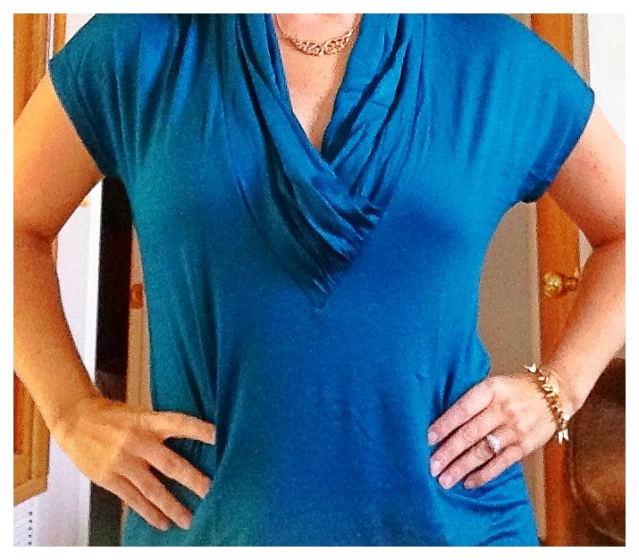 Love the color and this top is so comfortable!