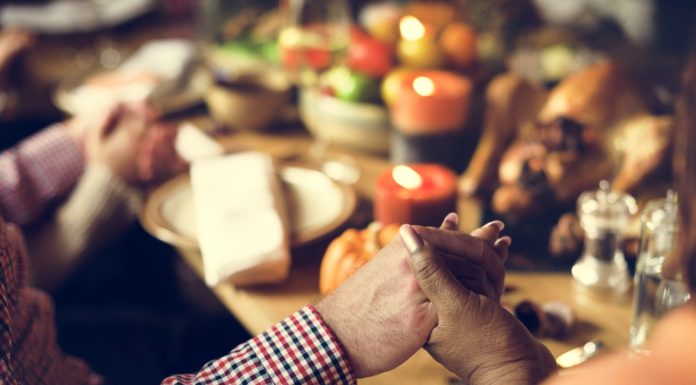 Giving Thanks for Peace at the Dinner Table thanksgiving