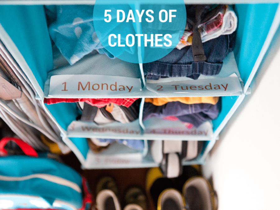 5 DAYS OF CLOTHES