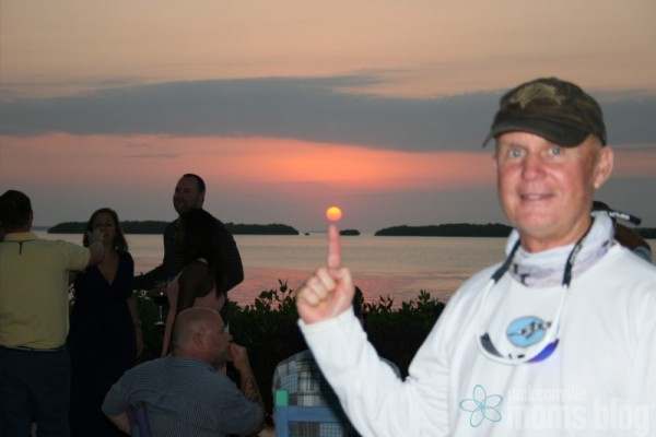 My Dad on our last campout in the Keys together