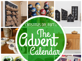 Christmas DIY, Part 1: The Advent Calendar