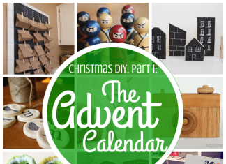 Christmas DIY, Part 1: The Advent Calendar