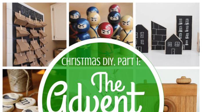 Christmas DIY, Part 1: The Advent Calendar