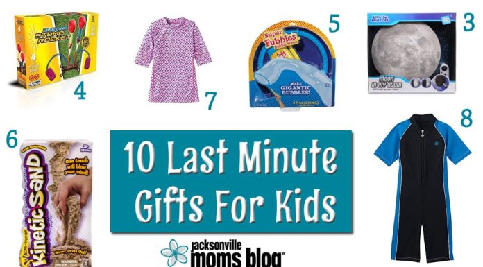 10 Last Minute Gifts for Kids