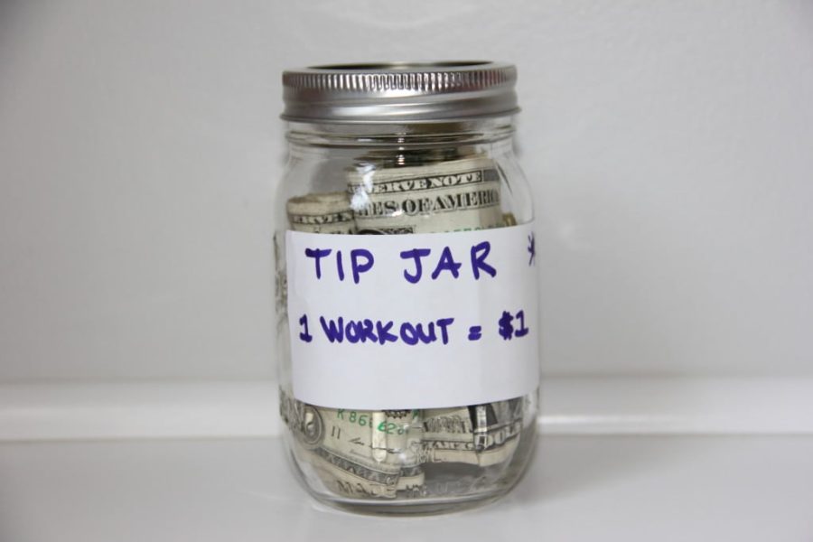 Fitness Hack Tip Jar