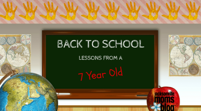 Back-to-School Lessons from a 7 Year Old