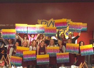 Paint, Drink & Have Fun: Perfect Night Out At Pinot’s Palette