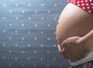 Keep Your Hands OFF My Pregnant Belly bare belly