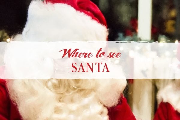 Where to See Santa In & Around Jacksonville {Dining & Photos}
