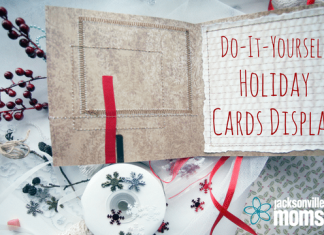 Do-It-Yourself Holiday Cards Display