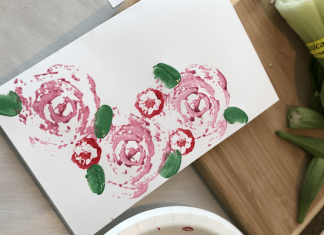 Easy Peasy Veggie Valentine’s Day Craft