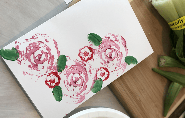 Easy Peasy Veggie Valentine’s Day Craft