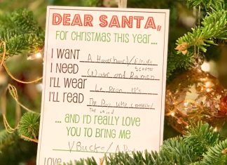 All I Want for Christmas Is LESS Santa Christmas List