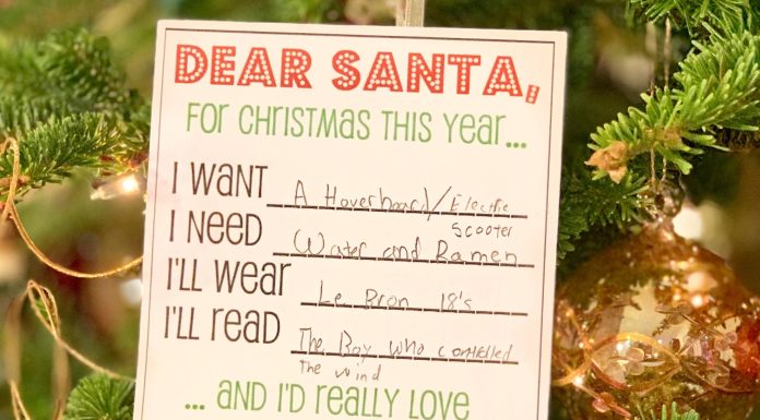 All I Want for Christmas Is LESS Santa Christmas List