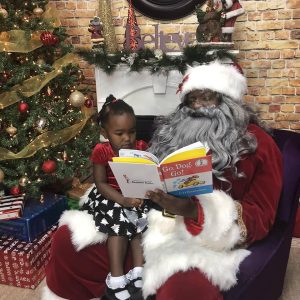 Reading with Santa