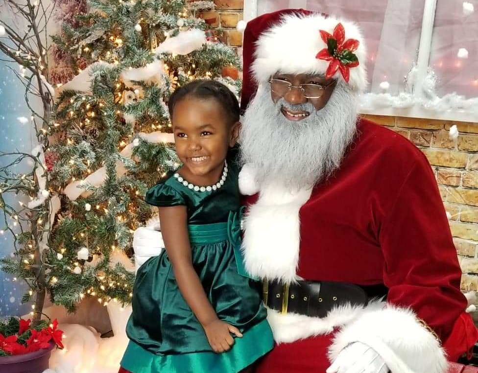 black santa