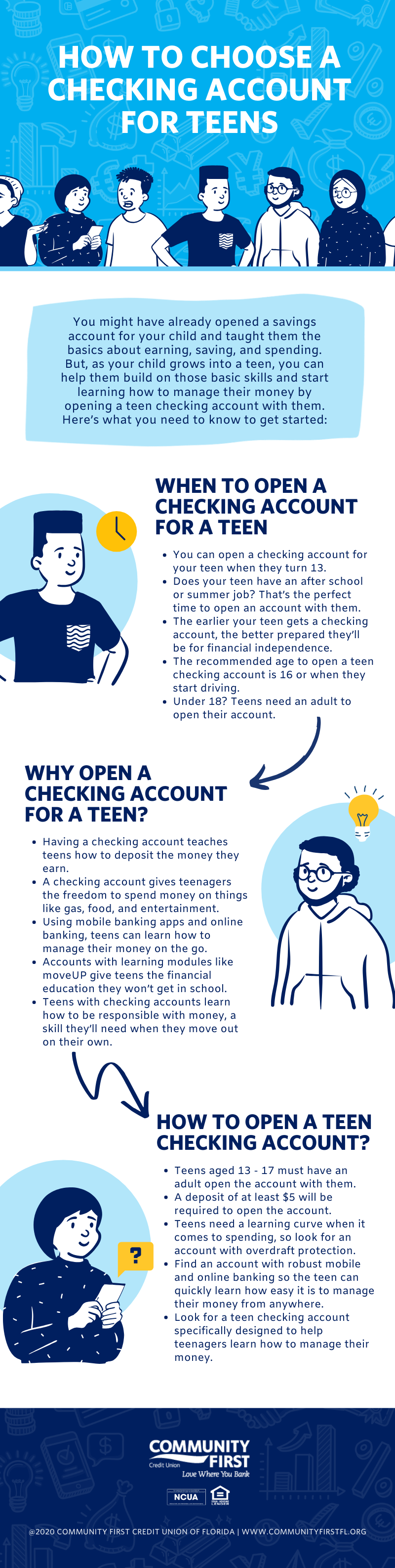 teen checking account