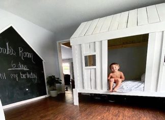 Save Money, Build a DIY House Bed