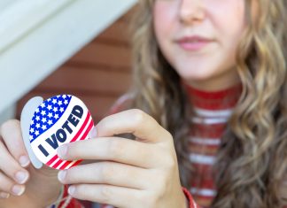 My Hopes Are High for the Future of Our Country first time voter