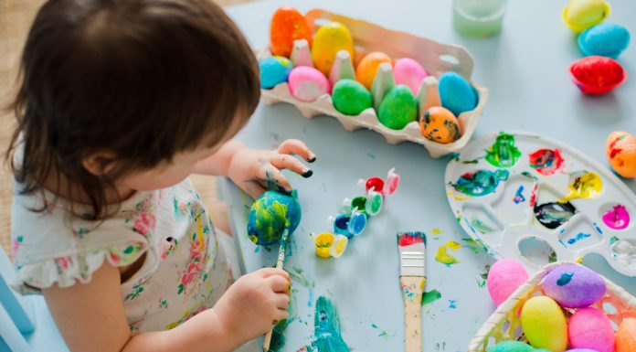 Easter Egg Decorating With Things You Already Have At Home easter egg decorating