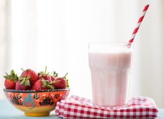 Meet the Most Delicious Strawberry Milkshake Ever strawberry milkshake