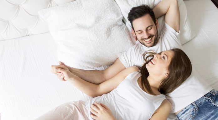 The Secret to My Happy Marriage Starts With ‘S’ snuggling