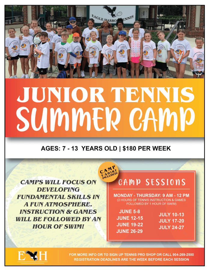 tennis camps in Jacksonville