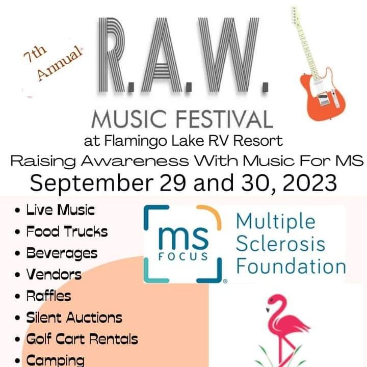 7th Annual R.A.W. Music Festival | Flamingo Lake RV Resort