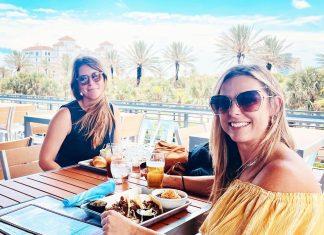 Lunch View With the Mom Boos lunch with mom friends