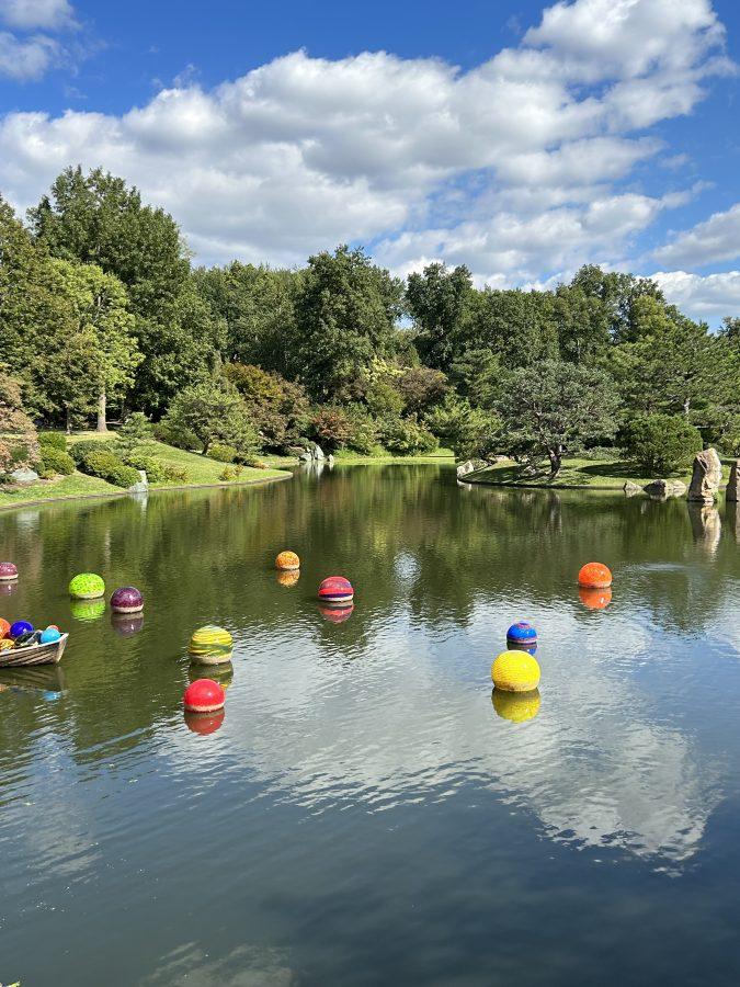 Chihuly exhibit at Missouri Botanical Garden