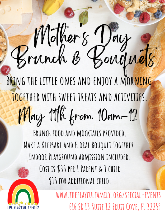Mother’s Day Brunch & Bouquets | The Playful Family