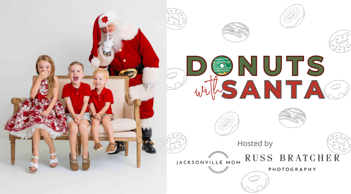 Donuts with Santa, Featuring Russ Bratcher Photography Holiday Events In & Around Jacksonville