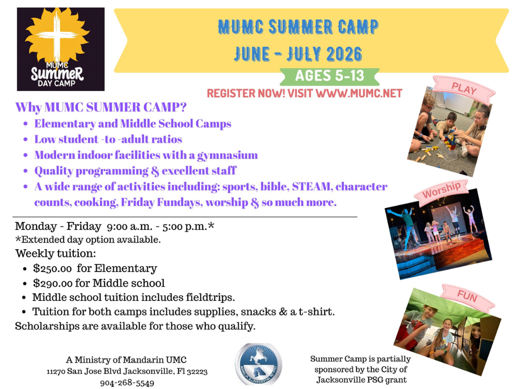 Summer Camps In & Around Jacksonville