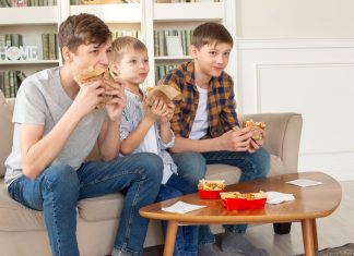 When Kids Eat More Than You Can Stock kids eat