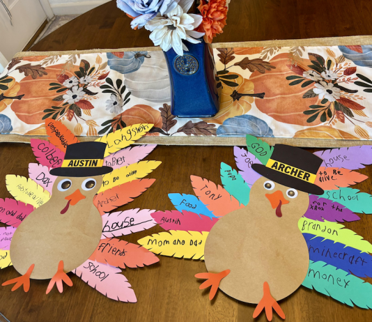 The Grateful Turkey: Our Family’s Favorite November Tradition grateful turkey