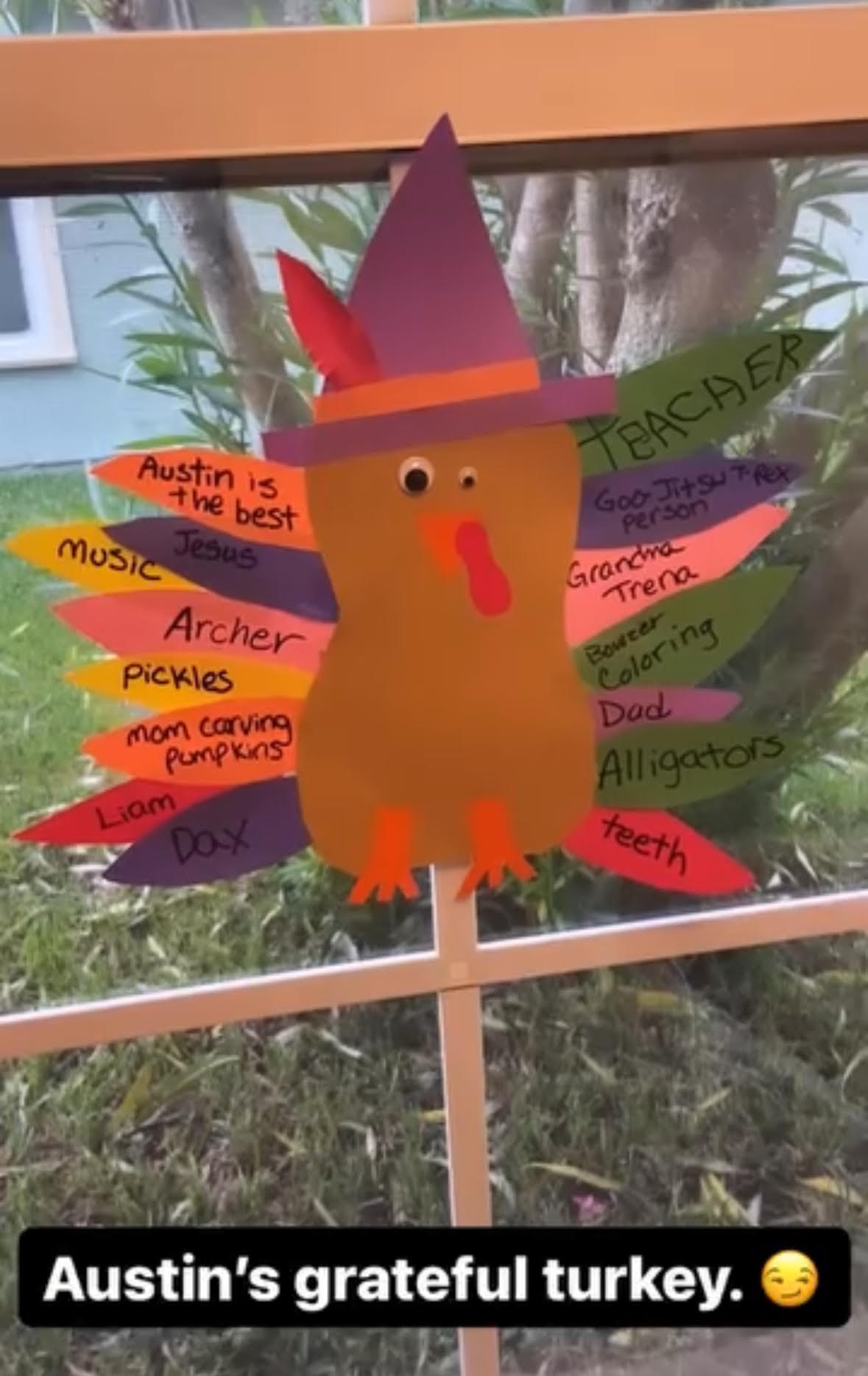 grateful turkey