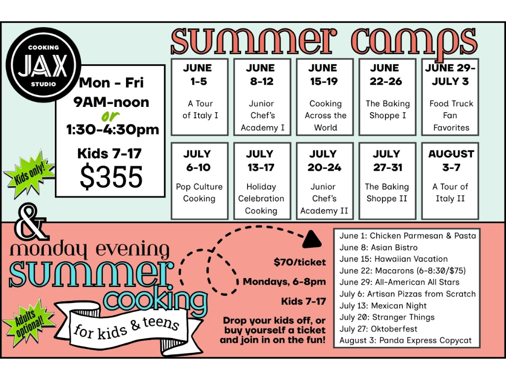 Summer Camps In & Around Jacksonville