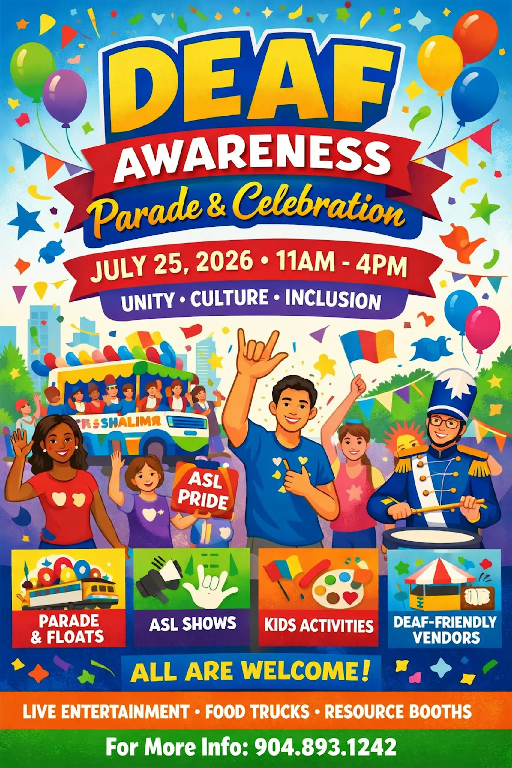 Deaf Awareness Parade & Celebration | Sho’Off Kuts & Accessories