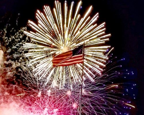 Fireworks Over the Matanzas